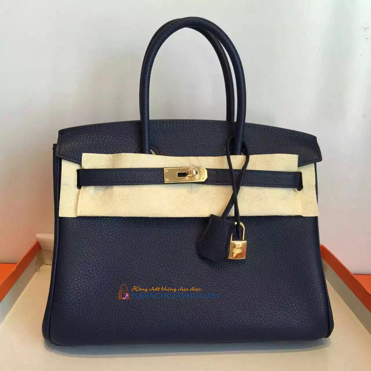 Túi  xách Hermes Birkin may tay size 100% 30 đen