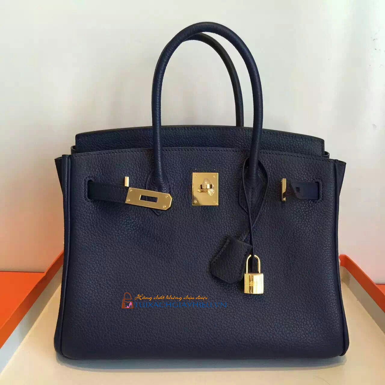 Túi  xách Hermes Birkin may tay size 100% 30 đen