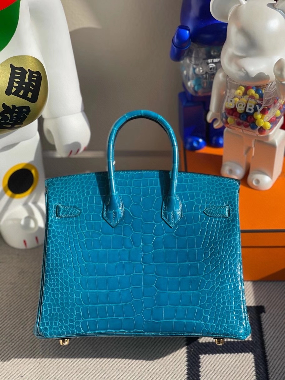 Túi  xách Hermes Birkin da cá sấu  may may 100%