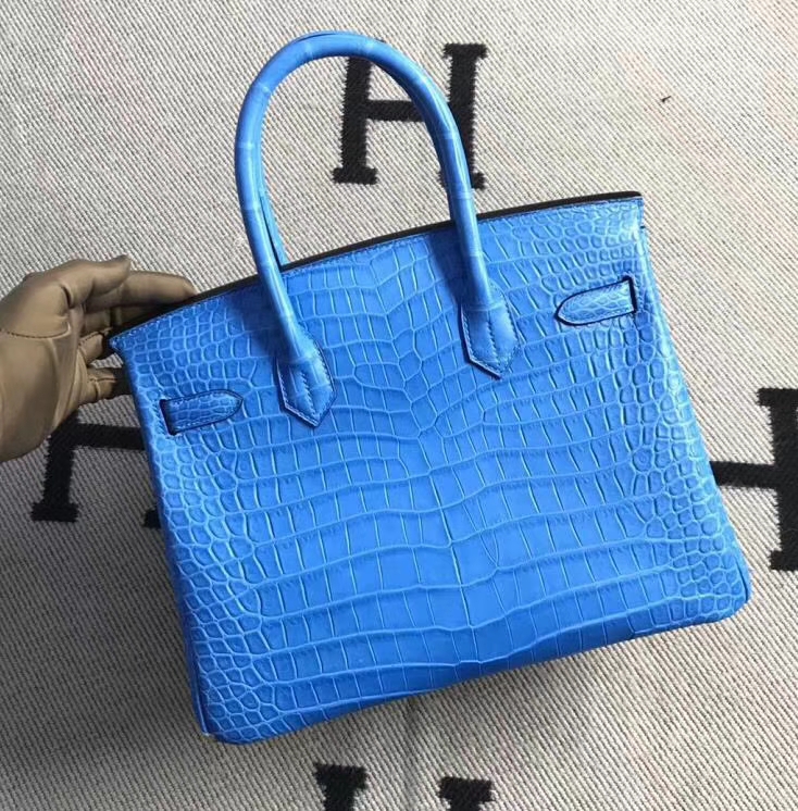 Túi  xách Hermes Birkin da cá sấu  may may 100%