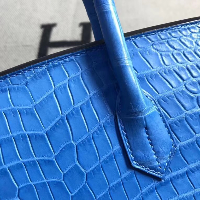 Túi  xách Hermes Birkin da cá sấu  may may 100%