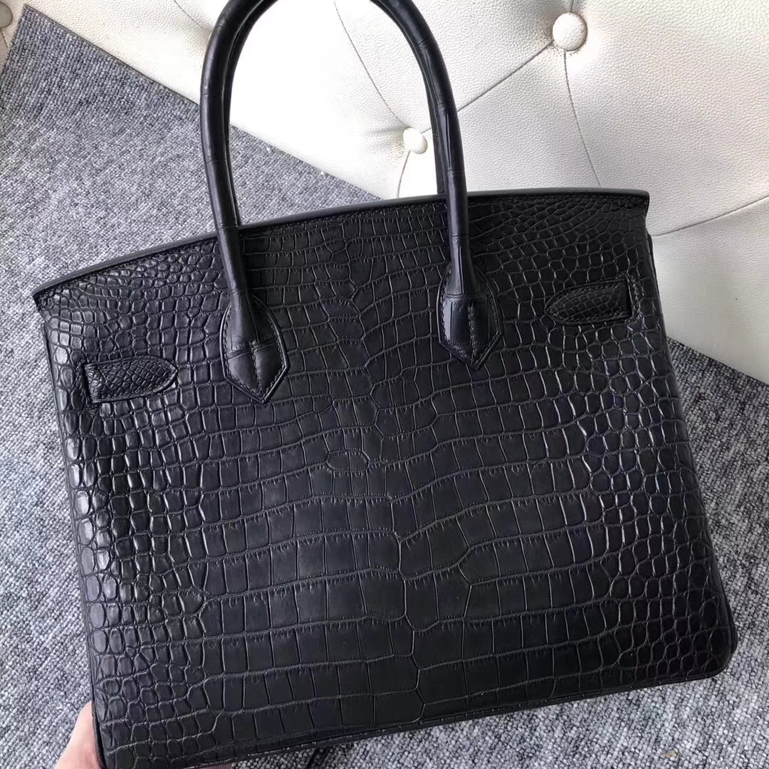 Túi  xách Hermes Birkin da cá sấu  may may 100%