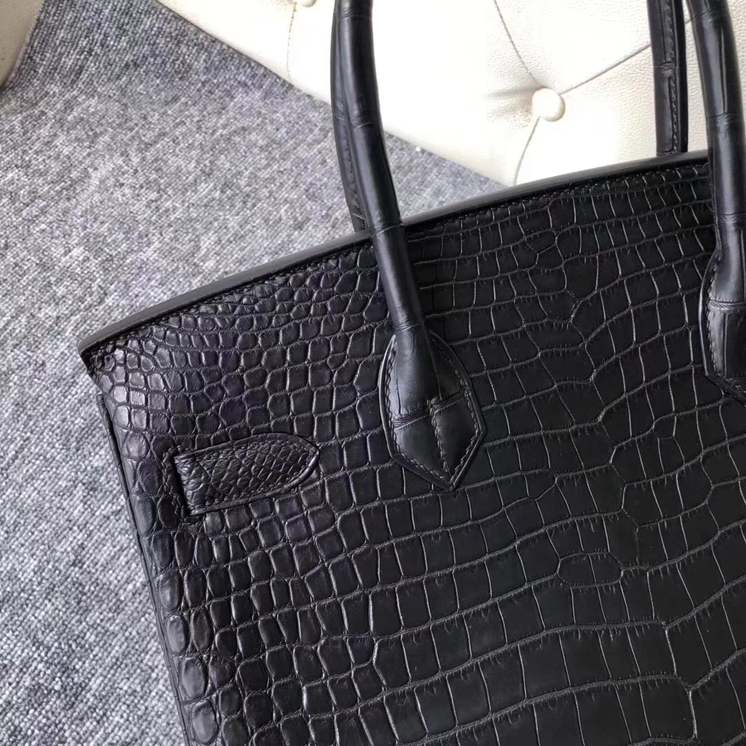 Túi  xách Hermes Birkin da cá sấu  may may 100%