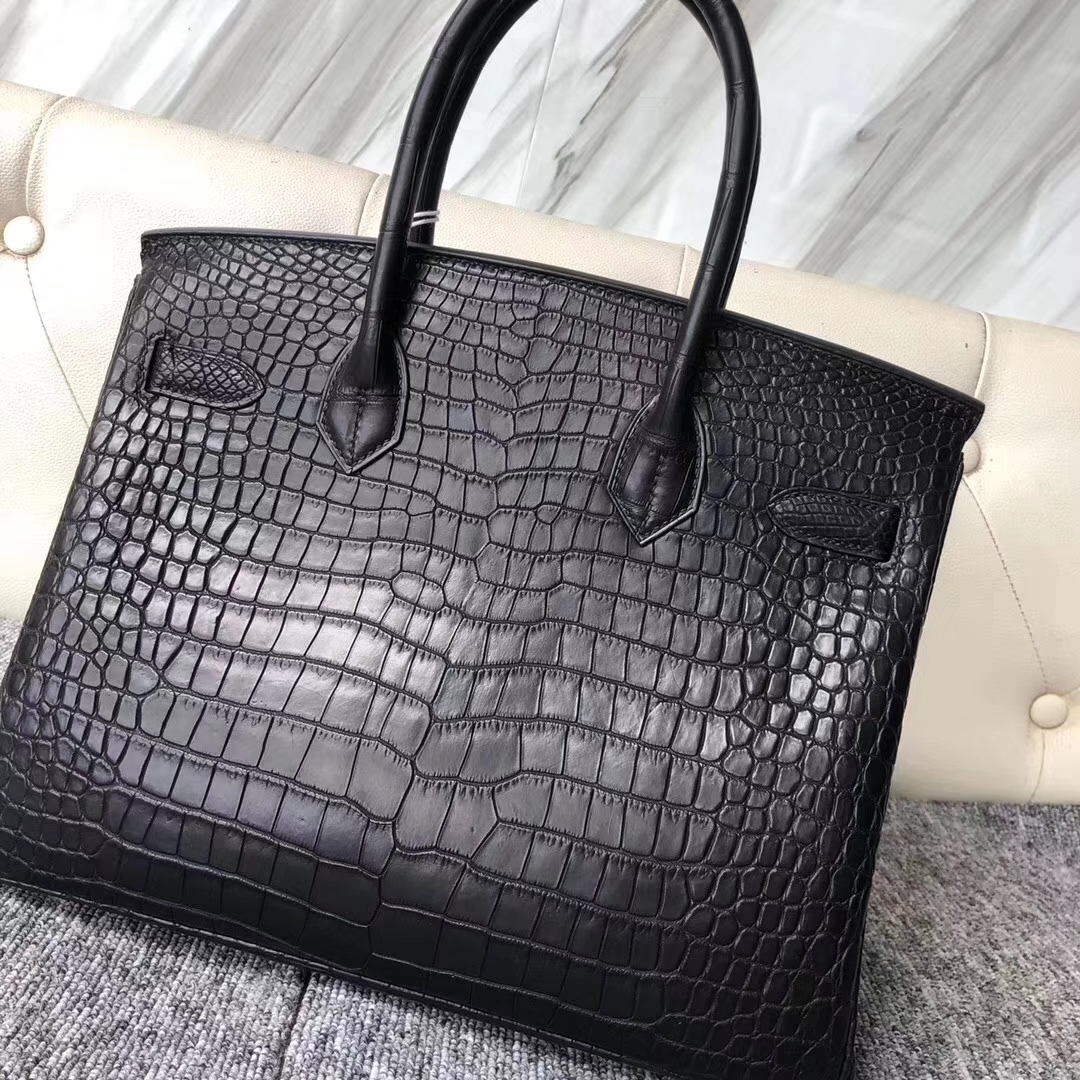 Túi  xách Hermes Birkin da cá sấu  may may 100%