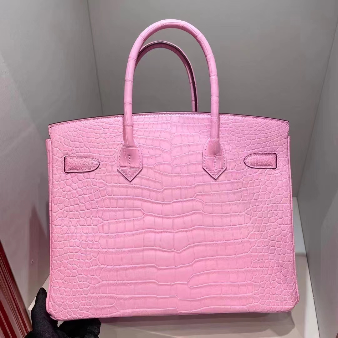 Túi  xách Hermes Birkin da cá sấu  may may 100%