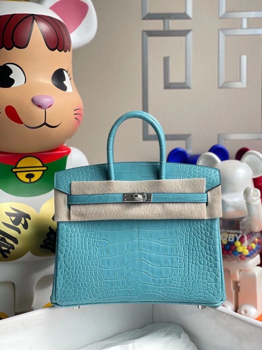 Túi  xách Hermes Birkin da cá sấu  may may 100%