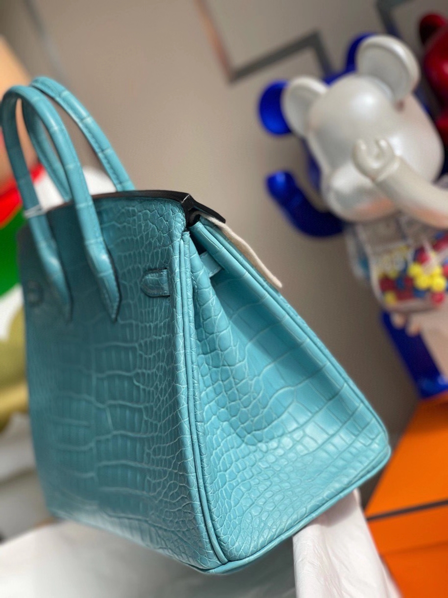 Túi  xách Hermes Birkin da cá sấu  may may 100%