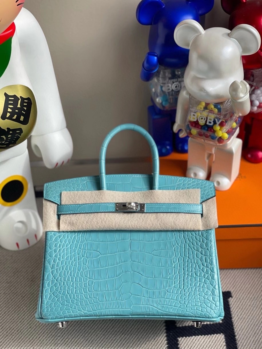 Túi  xách Hermes Birkin da cá sấu  may may 100%