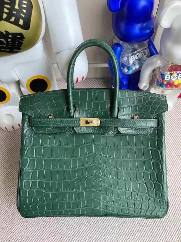 Túi  xách Hermes Birkin da cá sấu  may may 100%