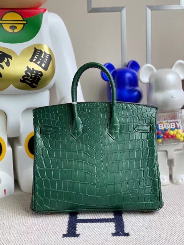 Túi  xách Hermes Birkin da cá sấu  may may 100%