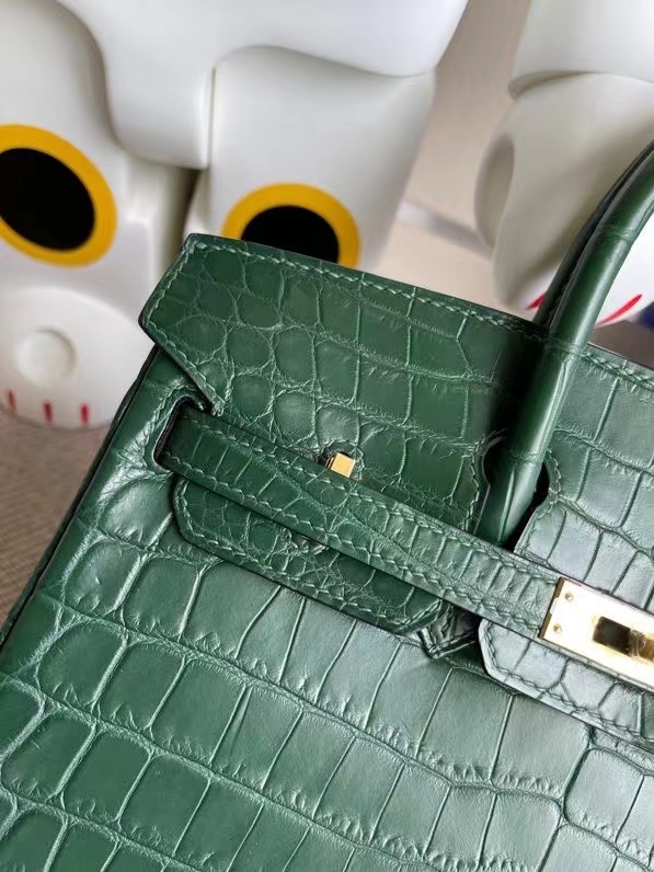 Túi  xách Hermes Birkin da cá sấu  may may 100%