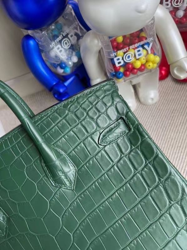 Túi  xách Hermes Birkin da cá sấu  may may 100%