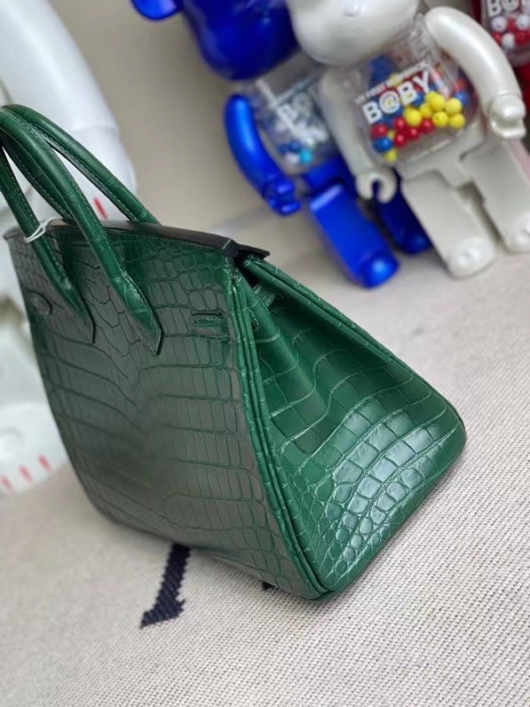 Túi  xách Hermes Birkin da cá sấu  may may 100%