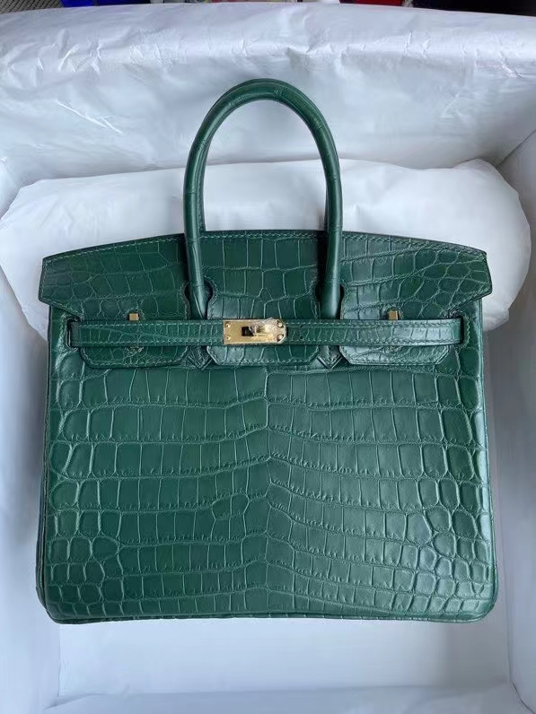 Túi  xách Hermes Birkin da cá sấu  may may 100%