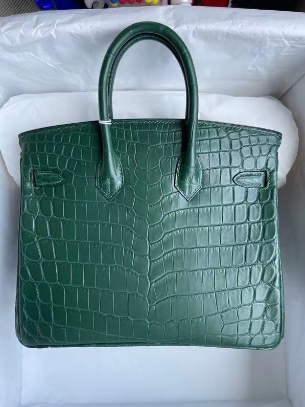 Túi  xách Hermes Birkin da cá sấu  may may 100%